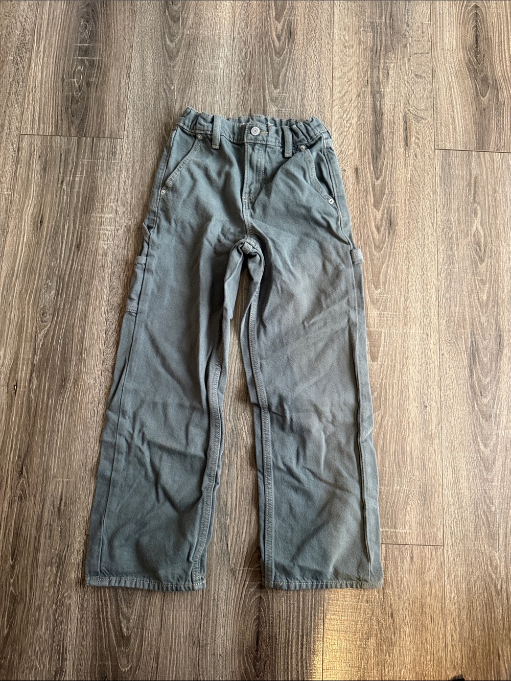 Old Navy Boy’s Gray Utility Casual Pants - Durable Everyday Comfort